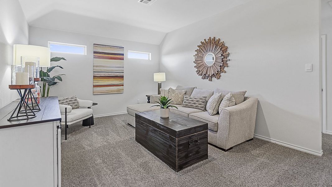 Furnished interior view inside a new home in The Reserve at Timber Creek, Lindale (Image 24).