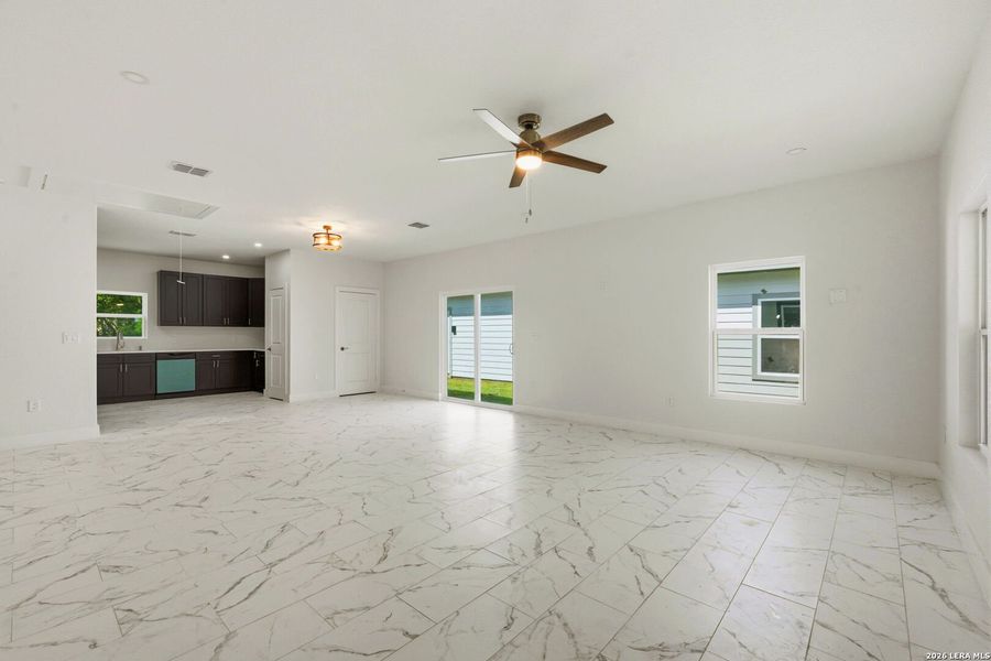 Spacious, unfurnished interior of a new home in , San Antonio (Image 27). Spacious, unfurnished interior of a new home in , San Antonio (Image 27).