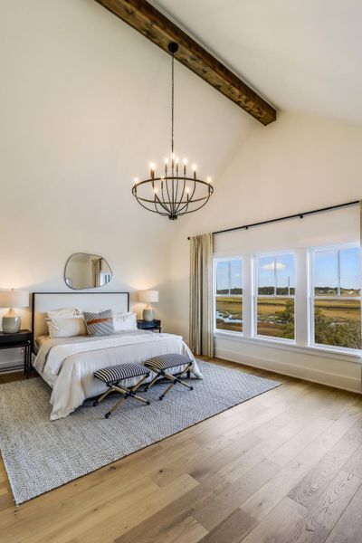 Furnished interior view inside a new home in The Preserve at Pennys Creek, Johns Island (Image 44).