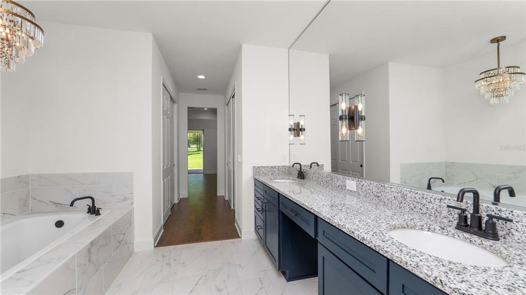 Furnished interior view inside a new home in , Lakeland (Image 14).