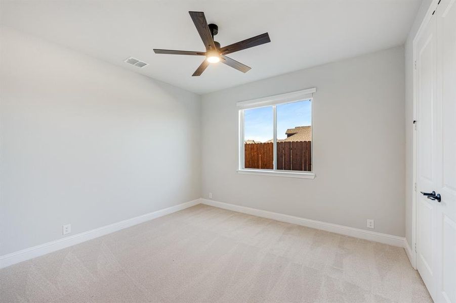 Spacious, unfurnished interior of a new home in Timberbrook 3B-4A, Justin (Image 34). Spacious, unfurnished interior of a new home in Timberbrook 3B-4A, Justin (Image 34).