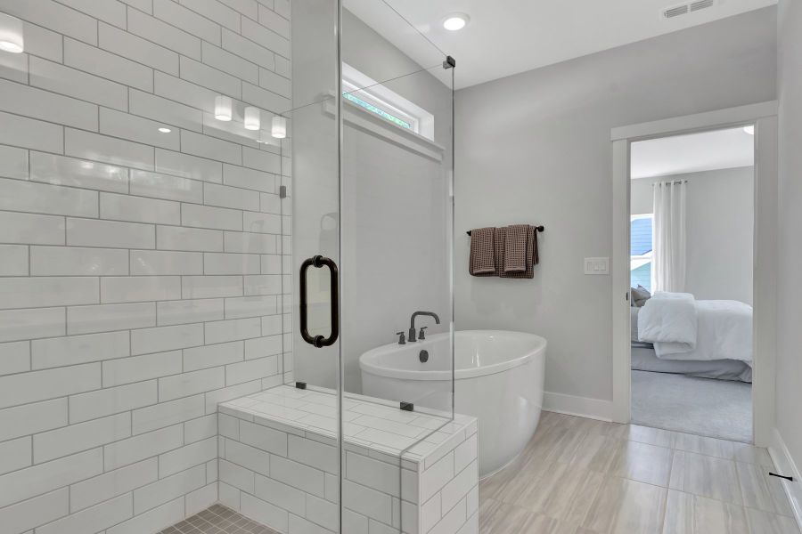 Representative furnished interior of a home built from the Mitchell by Beazer Homes in Stonewood Estates, Durham (Image 13).