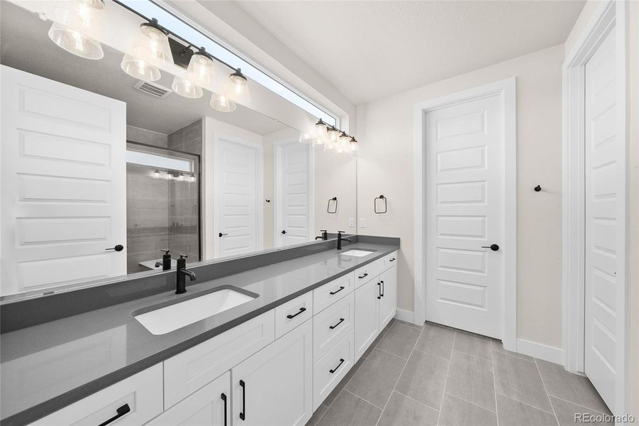 Furnished interior view inside a new home in Harmony at Sterling Ranch, Littleton (Image 7).