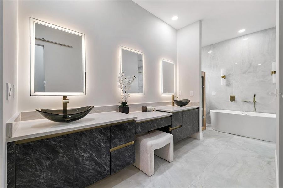 Furnished interior view inside a new home in , Brooksville (Image 7).