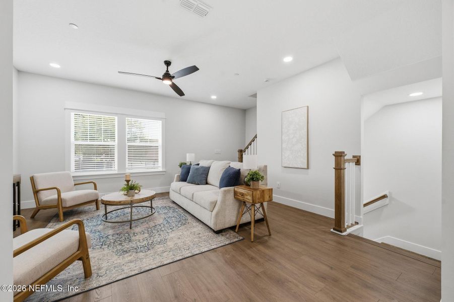 Furnished interior view inside a new home in , Jacksonville Beach (Image 9).