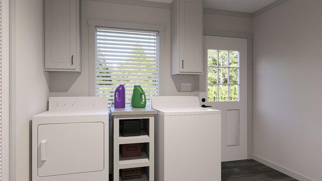 Furnished interior view inside a new home in , St. Stephen (Image 5).