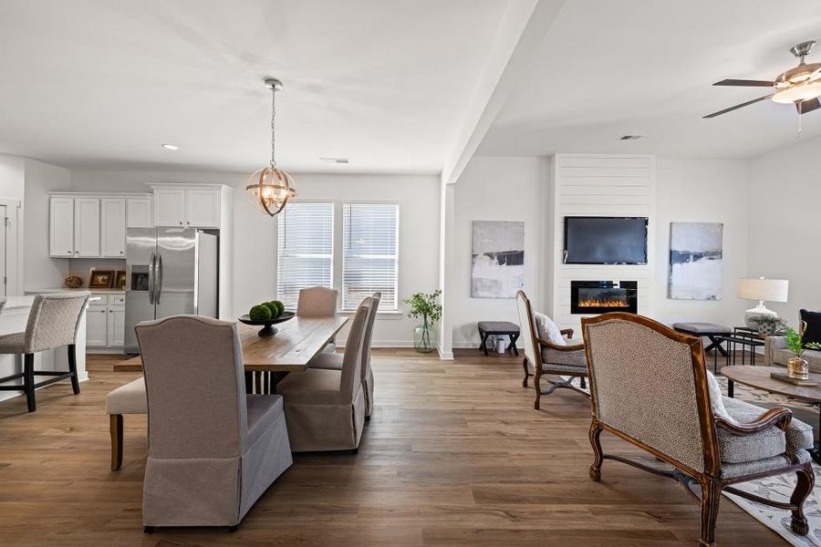 Furnished interior view inside a new home in Sutton's Landing, Statham (Image 17).