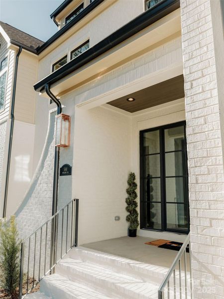 Exterior details and patio area of a home in , Charlotte (Image 30).