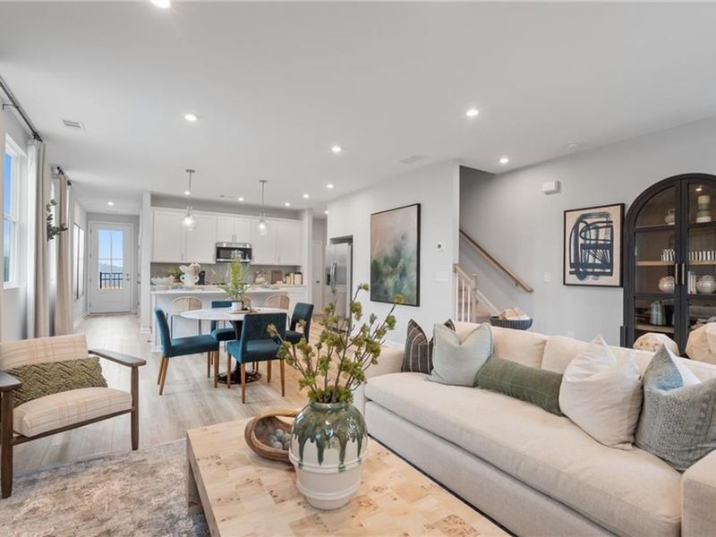 Furnished interior view inside a new home in Stegall Village, Emerson (Image 18).