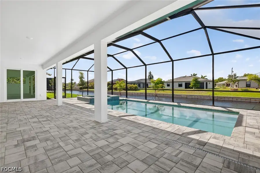 Exterior details and patio area of a home in Cape Coral, Cape Coral (Image 3). Exterior details and patio area of a home in Cape Coral, Cape Coral (Image 3).
