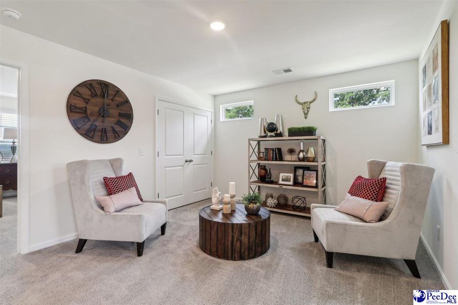Furnished interior view inside a new home in Southern Columns, Florence (Image 16).