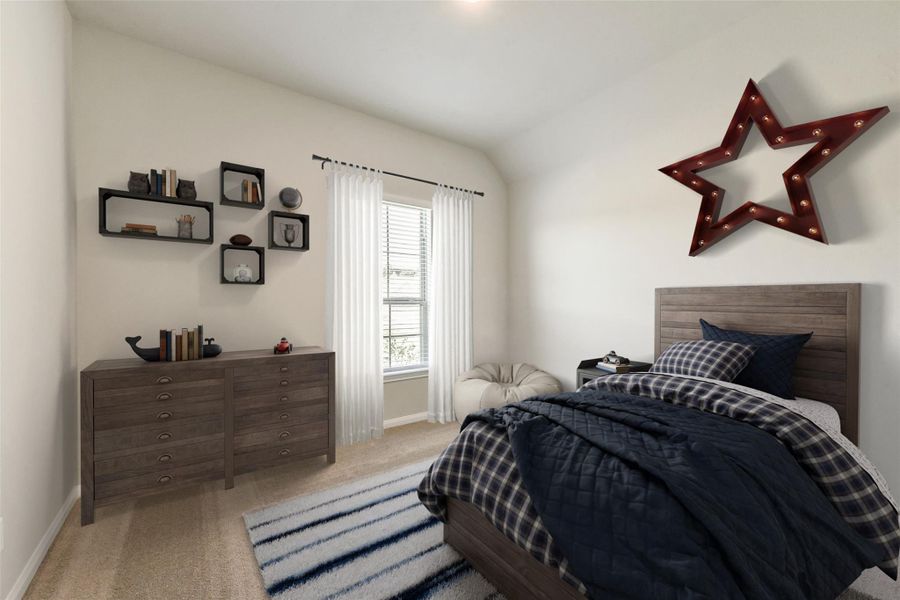 Virtually Rendered Image.