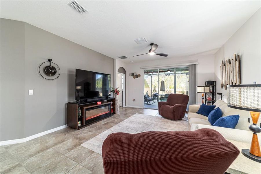 Furnished interior view inside a new home in , Ocala (Image 41).