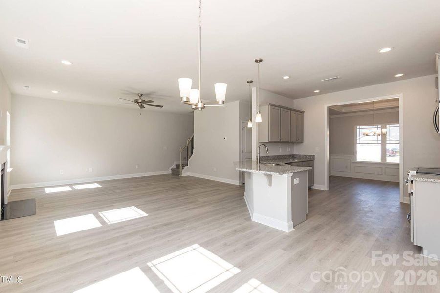 Spacious, unfurnished interior of a new home in Northlake, Statesville (Image 19).