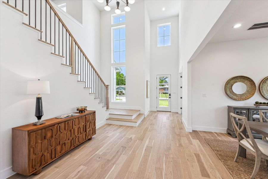 Furnished interior view inside a new home in , Houston (Image 11). Furnished interior view inside a new home in , Houston (Image 11).