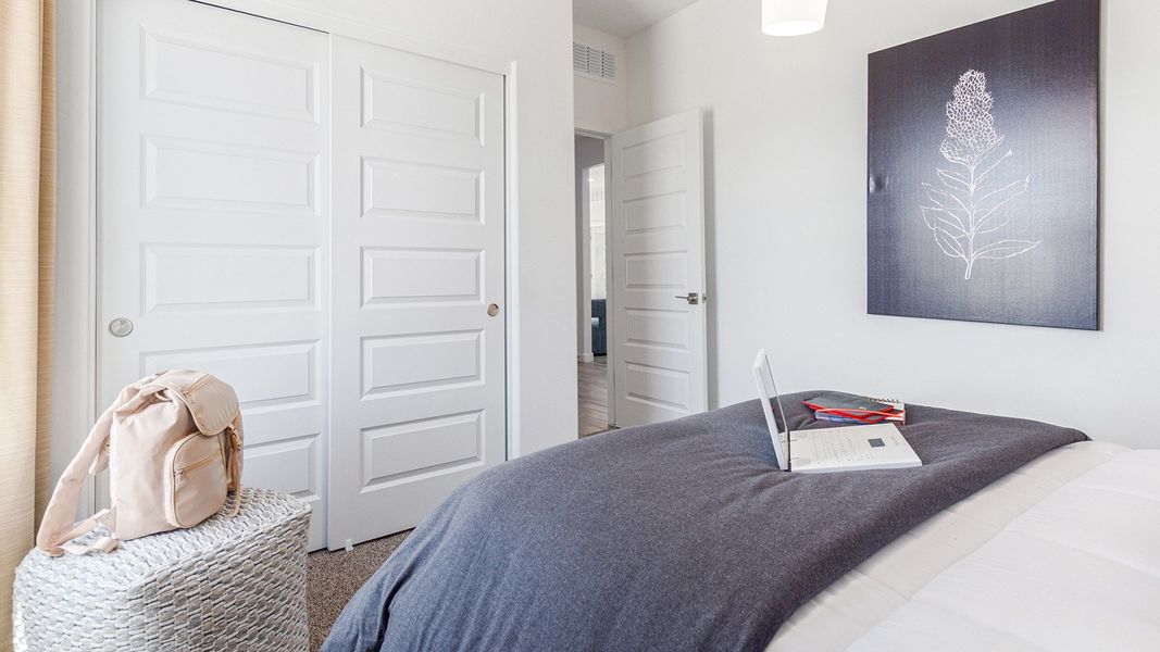 Furnished interior view inside a new home in Saguaro Bloom, Marana (Image 31). Furnished interior view inside a new home in Saguaro Bloom, Marana (Image 31).