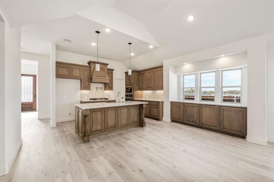 Furnished interior view inside a new home in Meadow Vista 60-65, Anna (Image 12). Furnished interior view inside a new home in Meadow Vista 60-65, Anna (Image 12).