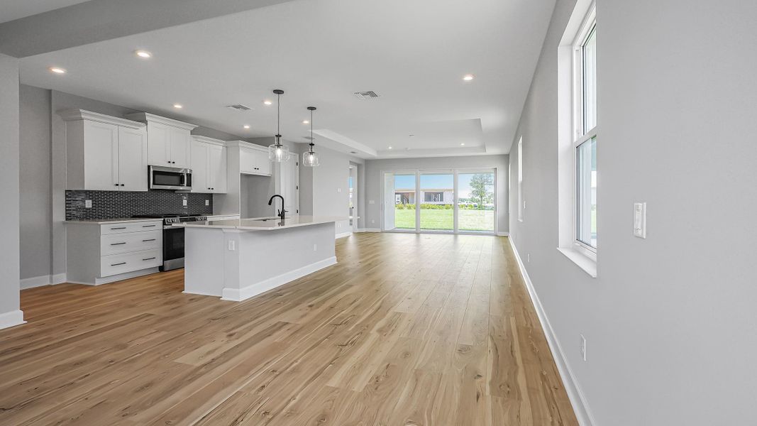 Kitchen and Great Room