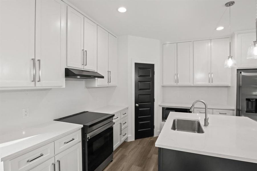 Furnished interior view inside a new home in , Purdon (Image 7).