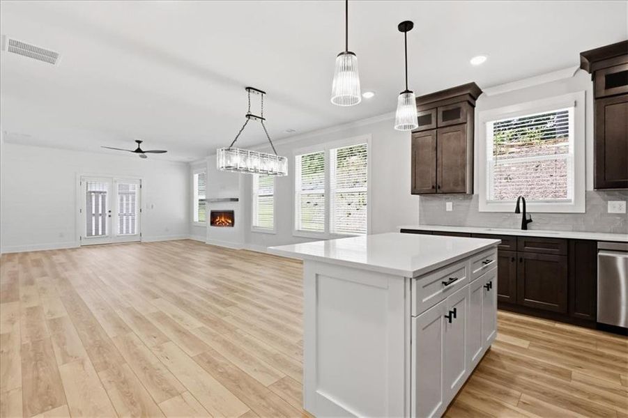 Furnished interior view inside a new home in , Lawrenceville (Image 5).