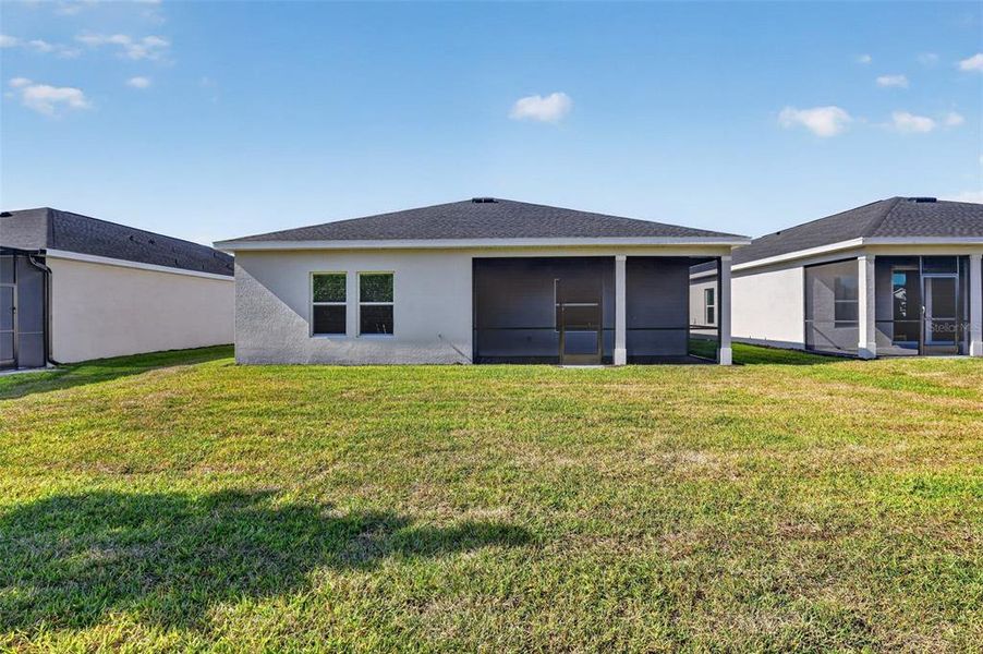 Exterior details and patio area of a home in Lennar at Turnleaf, Punta Gorda (Image 3).