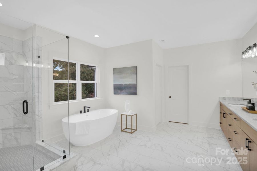 Furnished interior view inside a new home in , Charlotte (Image 14).