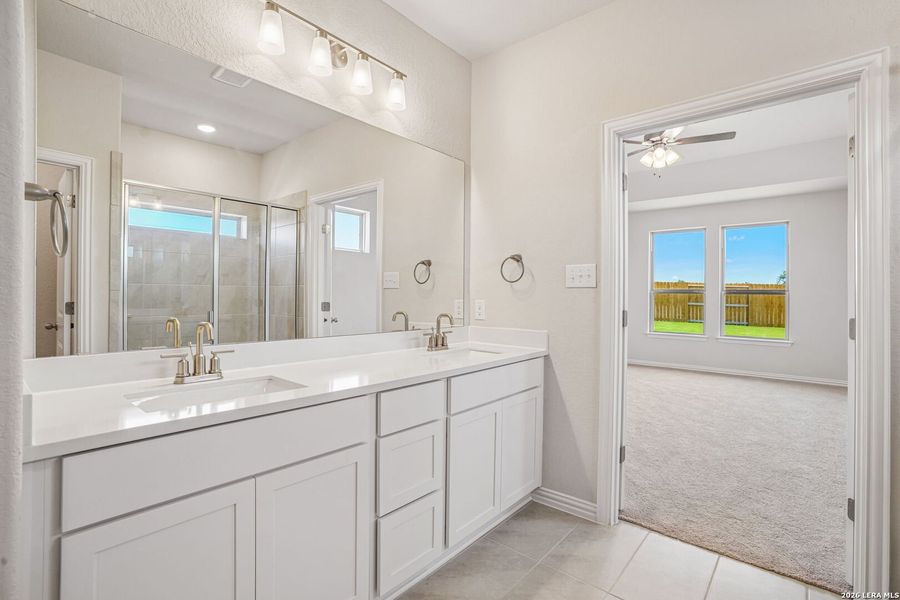 Furnished interior view inside a new home in Meyer Ranch - Enclave, New Braunfels (Image 4).