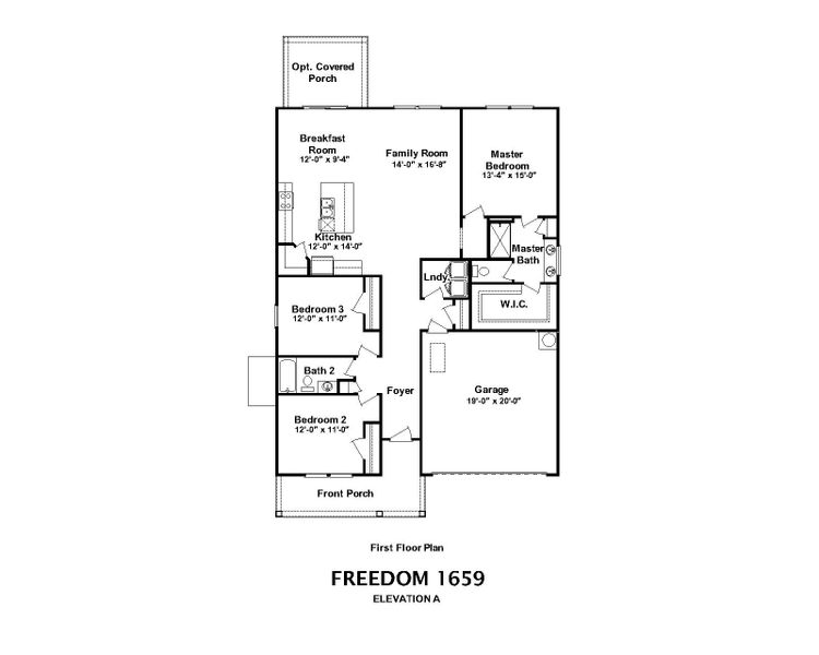 Freedom Elevation A B&W FLPN