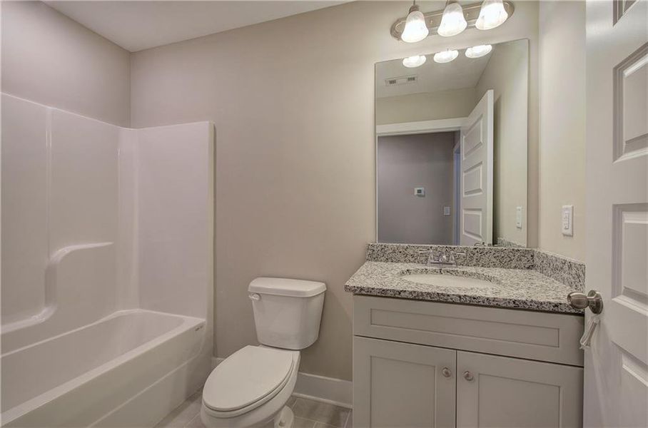 Furnished interior view inside a new home in , Cartersville (Image 12).
