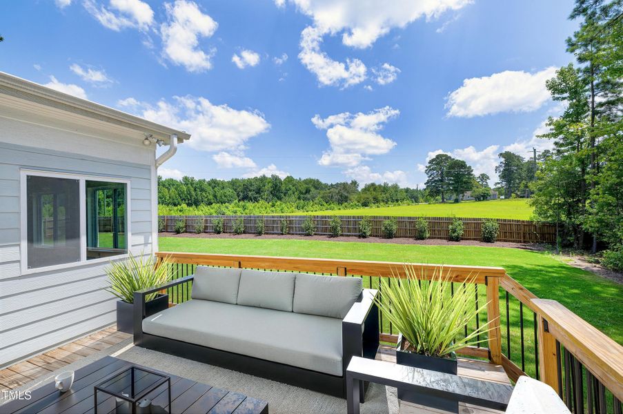 Staged - deck Staged - deck