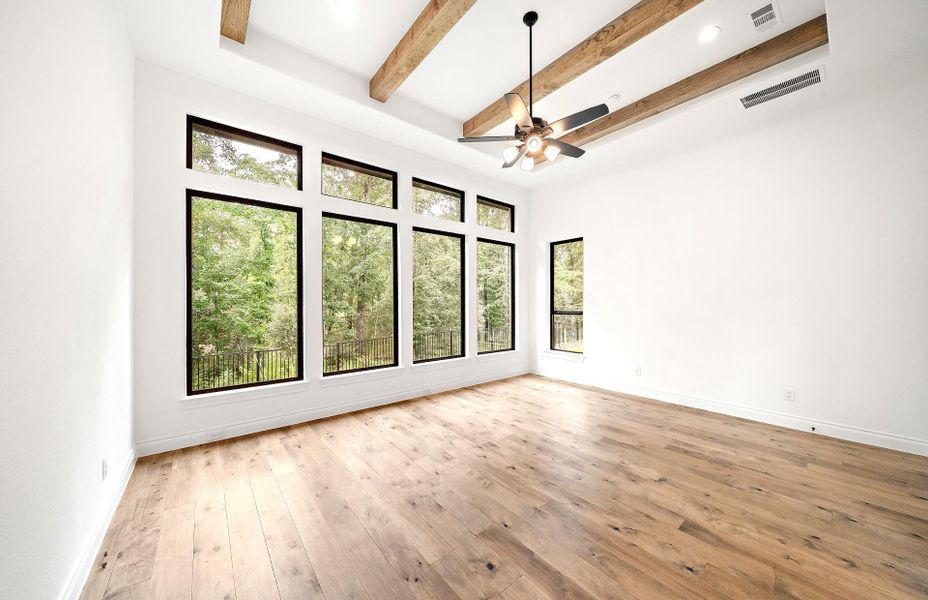 Spacious, unfurnished interior of a new home in Bridgeland 60′, Cypress (Image 28). Spacious, unfurnished interior of a new home in Bridgeland 60′, Cypress (Image 28).