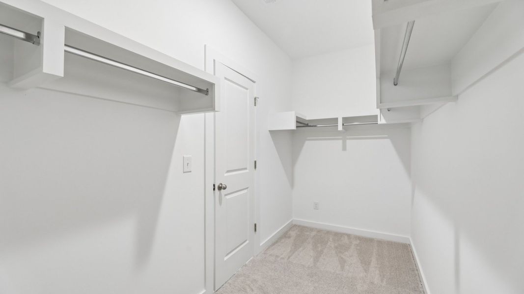 Representative furnished interior of a home built from the Chelsea A by DRB Homes in The Park at Brighton, Locust Grove (Image 19).