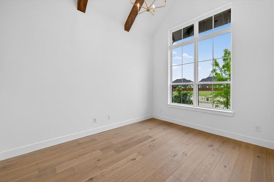 Spacious, unfurnished interior of a new home in Mustang Lakes, Celina (Image 17).