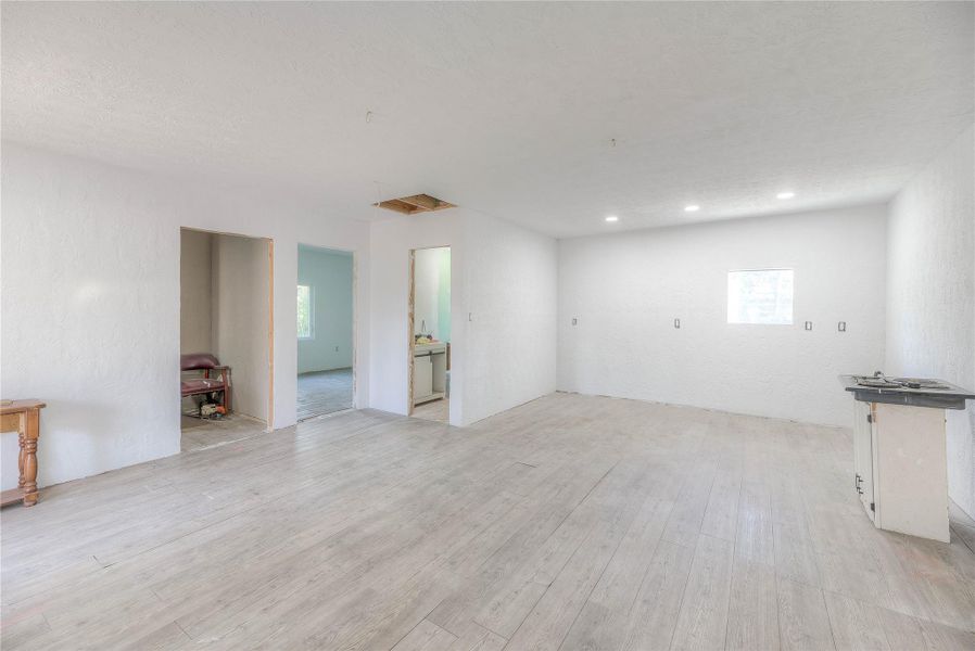 All electrical and sheetrock completed.