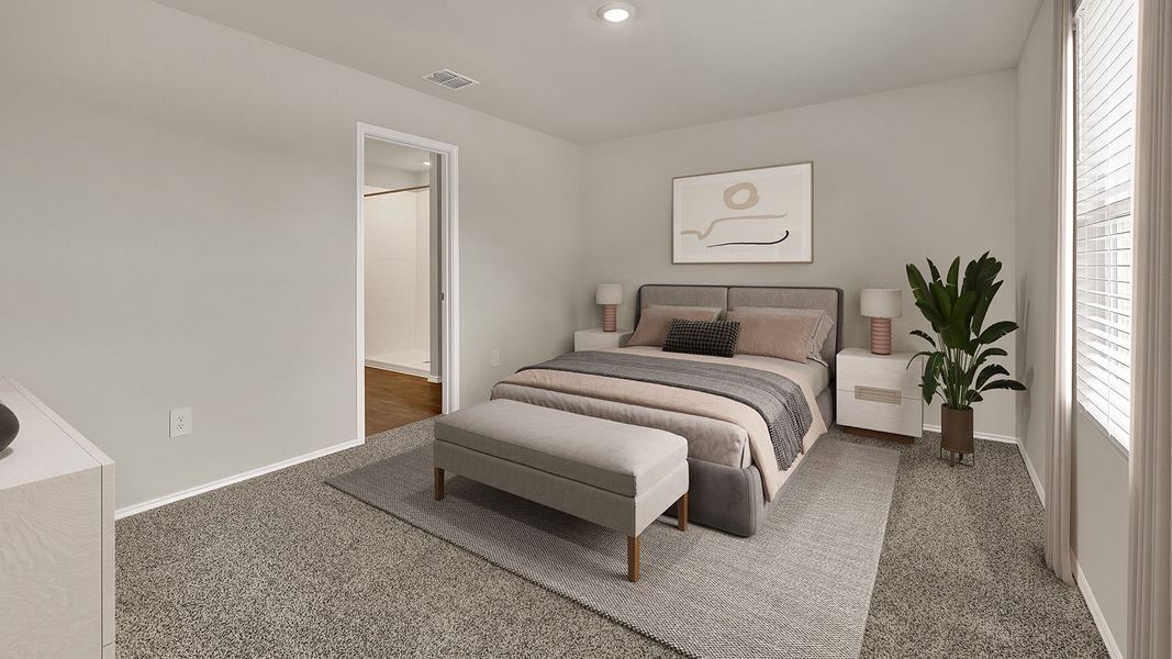 Representative furnished interior of a home built from the The Barton by D.R. Horton in Ladera, Luling (Image 13). Representative furnished interior of a home built from the The Barton by D.R. Horton in Ladera, Luling (Image 13).