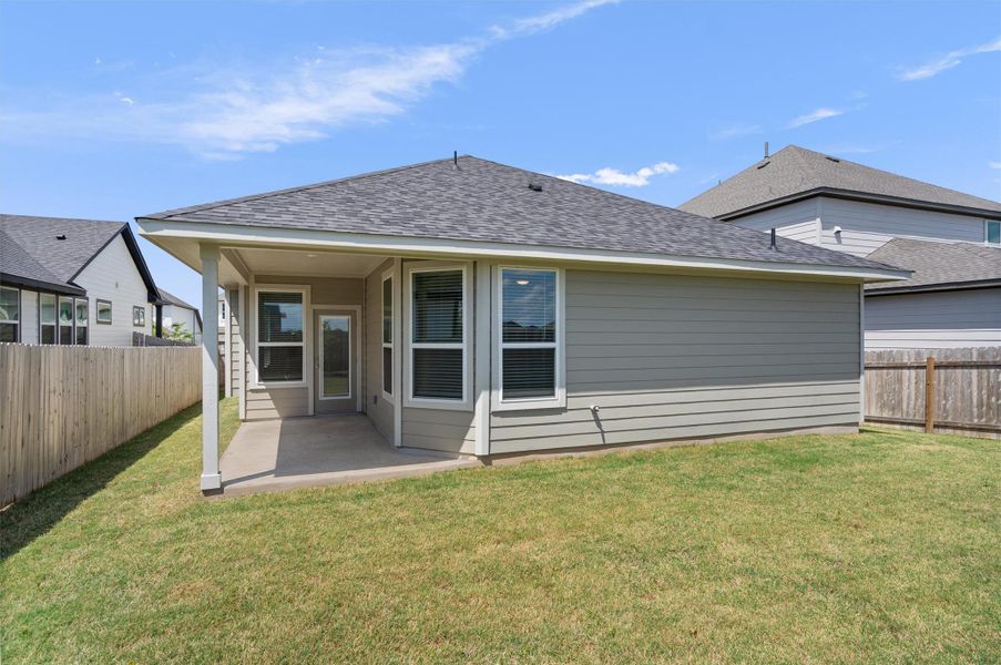 Covered patio Covered patio