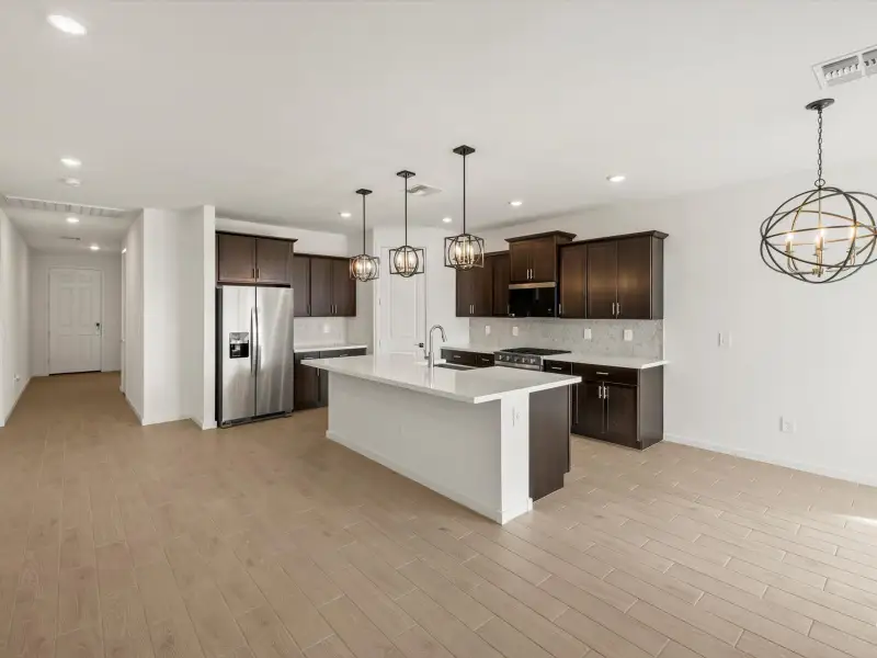 Furnished interior view inside a new home in Entrada Reserve Series, Tolleson (Image 4).