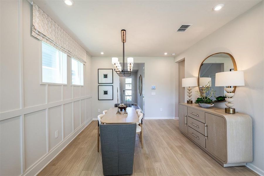 Furnished interior view inside a new home in Sanderling, Palmetto (Image 14).