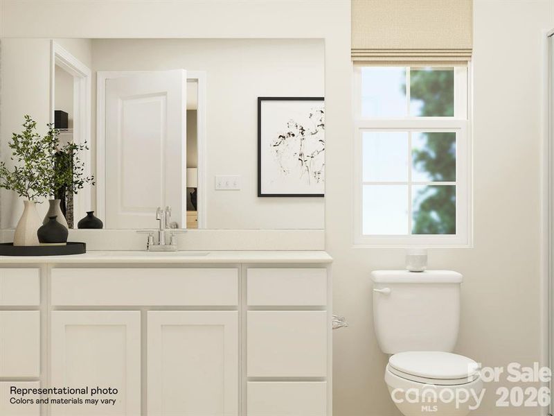 Furnished interior view inside a new home in River Ridge Townes, Charlotte (Image 3).