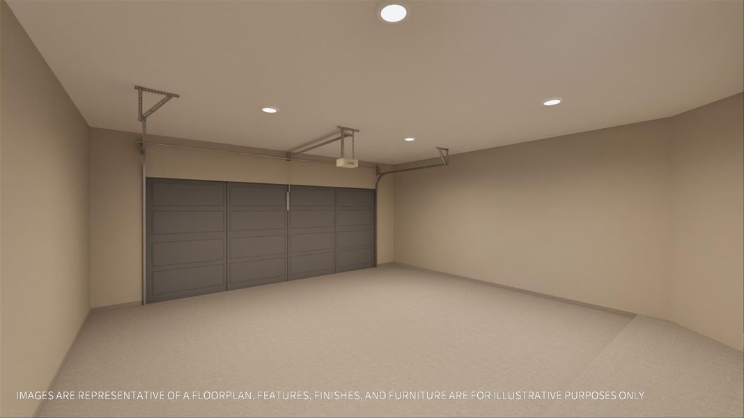 Spacious, unfurnished interior of a new home in La Segarra 40', Brookshire (Image 19).