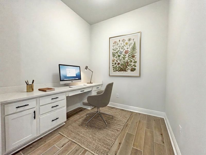 Furnished interior view inside a new home in Natureview, Freeport (Image 9).