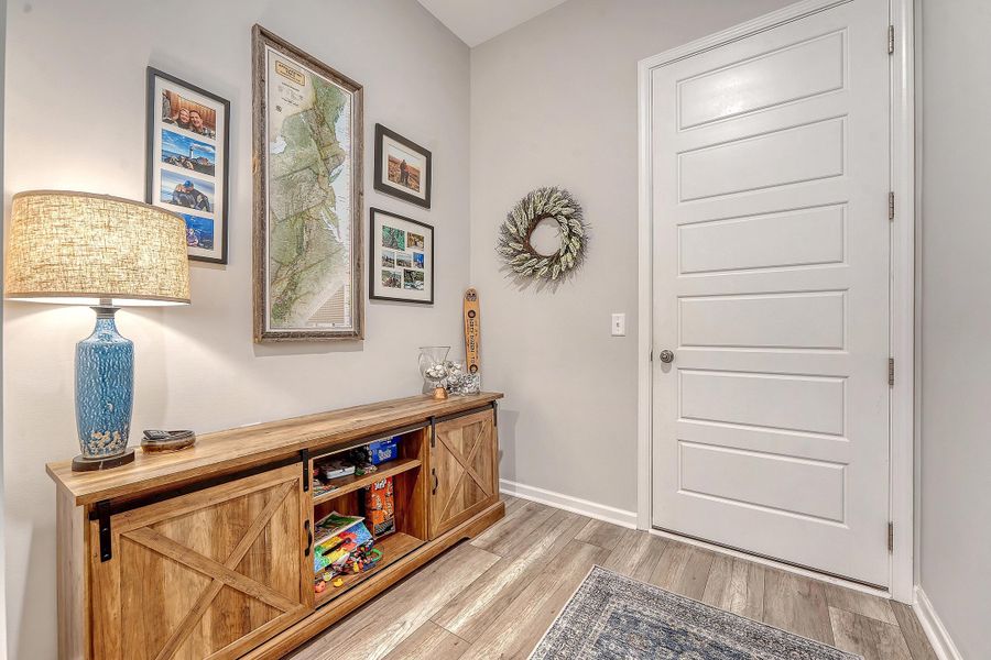 Furnished interior view inside a new home in Horizons at Summers Corner | 55+: The Estates, Summerville (Image 38).