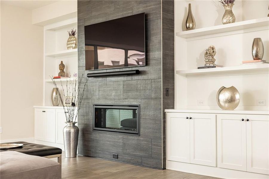 Furnished interior view inside a new home in , Atlanta (Image 18).