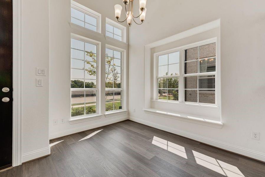 Spacious, unfurnished interior of a new home in Trails at Cottonwood Creek, Rowlett (Image 21).