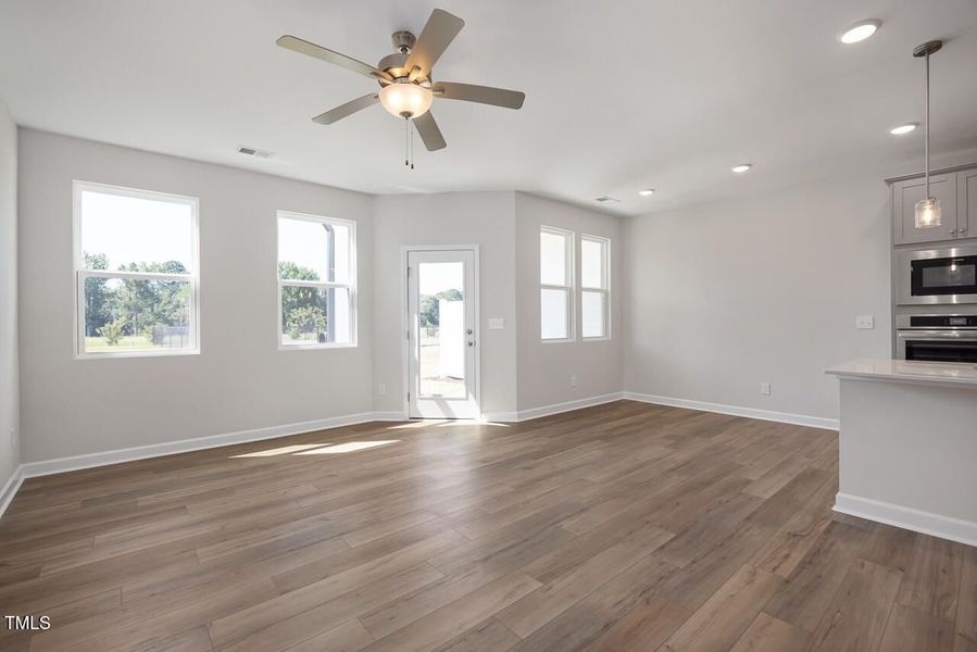 Spacious, unfurnished interior of a new home in Springvale, Fuquay Varina (Image 24). Spacious, unfurnished interior of a new home in Springvale, Fuquay Varina (Image 24).