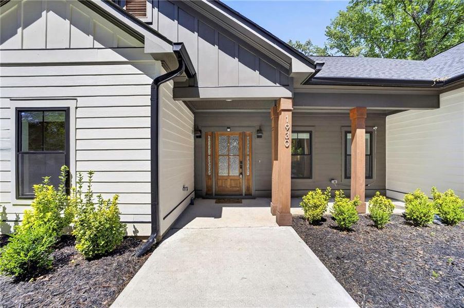 Exterior details and patio area of a home in , Tucker (Image 4).