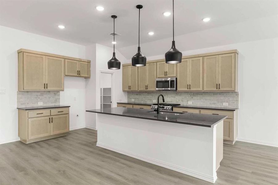 Furnished interior view inside a new home in Gateway Parks, Forney (Image 6). Furnished interior view inside a new home in Gateway Parks, Forney (Image 6).