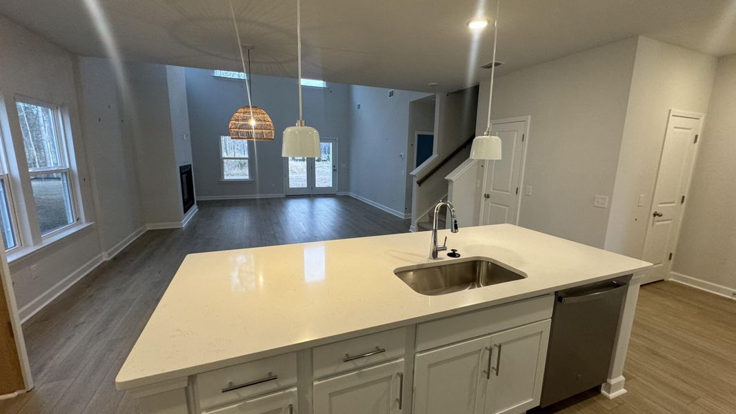 Furnished interior view inside a new home in Watson Hill, Summerville (Image 8).