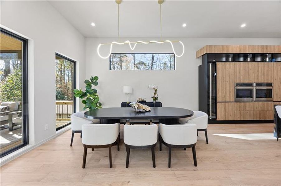 Furnished interior view inside a new home in , Sandy Springs (Image 15).