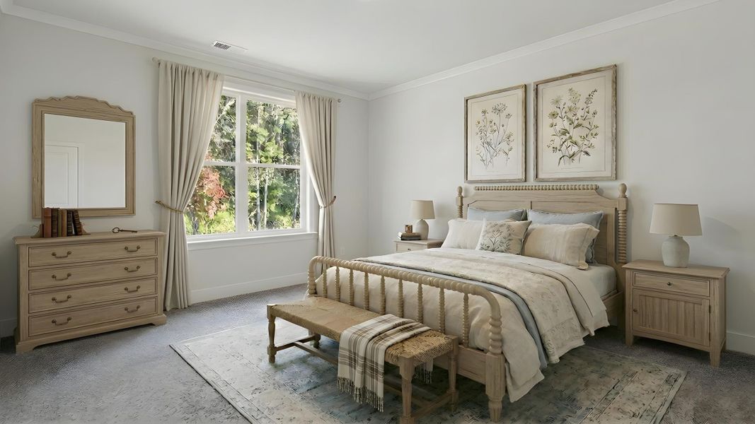 Furnished interior view inside a new home in Westport, York (Image 9).